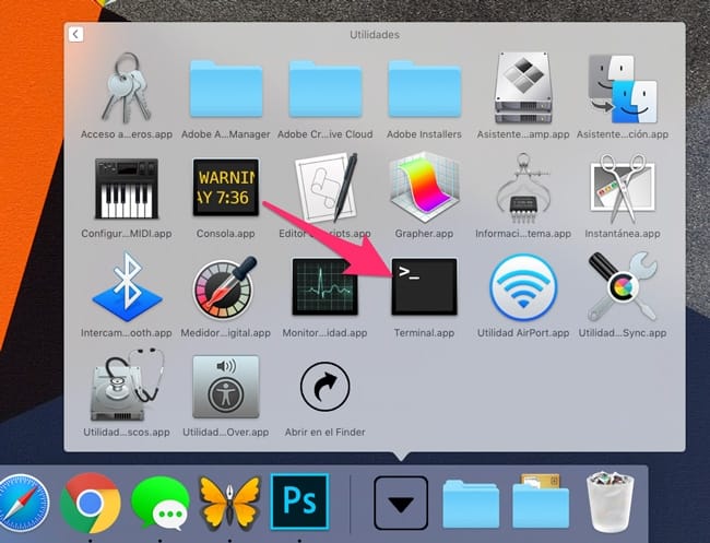 abrir ventana terminal macos